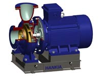 single stage pump,close-coupled pump, monoblock pump