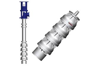 LS type, vertical turbine pump